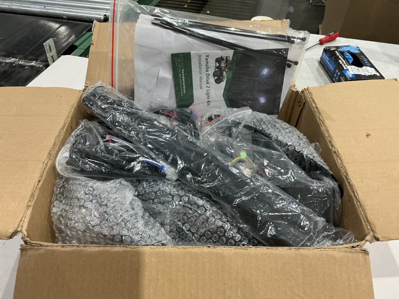 Condition photo showing Good Condition for similar. light kit for yamaha drive 2, headlight kit with 12v-72v beam light, turn signal brake & hazard tail lights for yamaha drive2 2017-up