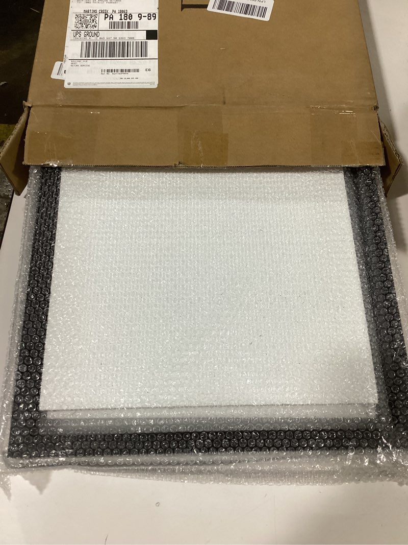 Condition photo showing Good Condition for DLQuarts 13x19 Floating Picture Frame for 11x17/11x14 Photos, 2-Pack Solid Wood Double Plexiglass Wall Art Frames, Any Size Photo up to 13x19 Display, Black Charcoal Black 13x19