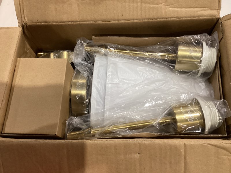 Condition photo showing New/Like New for Depuley Battery Operated Wall Sconce: Set of 2 Wireless Wall Lights with Remote for Bedroom - Rechargeable 15 Colors Gold Wall Lamp for Living Room Hallway Gold 24 Inch Set of 2