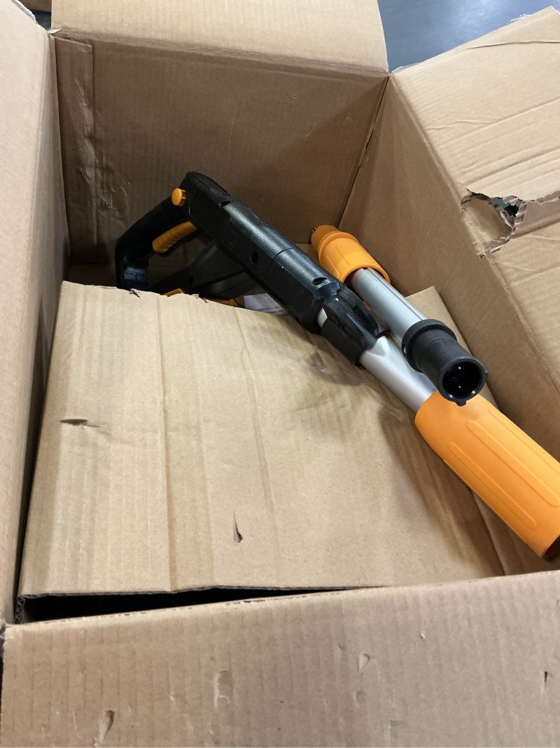 Condition photo showing As Is for Cordless Snow Shovel Compatible with DeWalt 20V MAX Battery (Tool Only), 11" Lightweight Electric Snow Blower with 20FT Max Throw & Adjustable Handle, Snow Thrower for Driveway, Deck, Patio & Steps