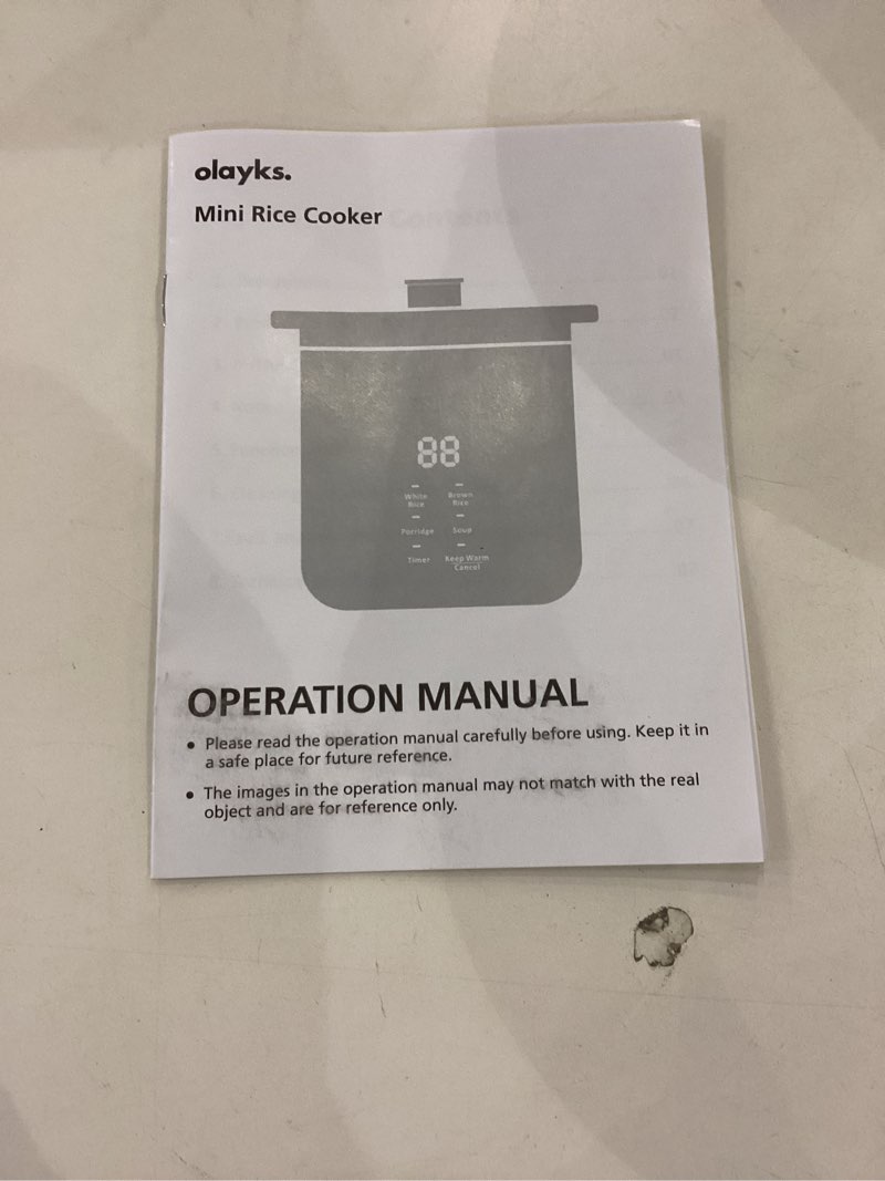 olayks. Mini Rice Cooker