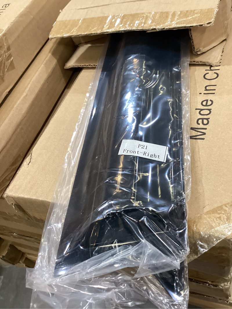 Condition photo showing Good Condition for vent shades rain guards for subaru forester 2009 2010 2011 2012 2013 accessories, for subaru forester window deflectors window visors p21-subaru-forester-09/13