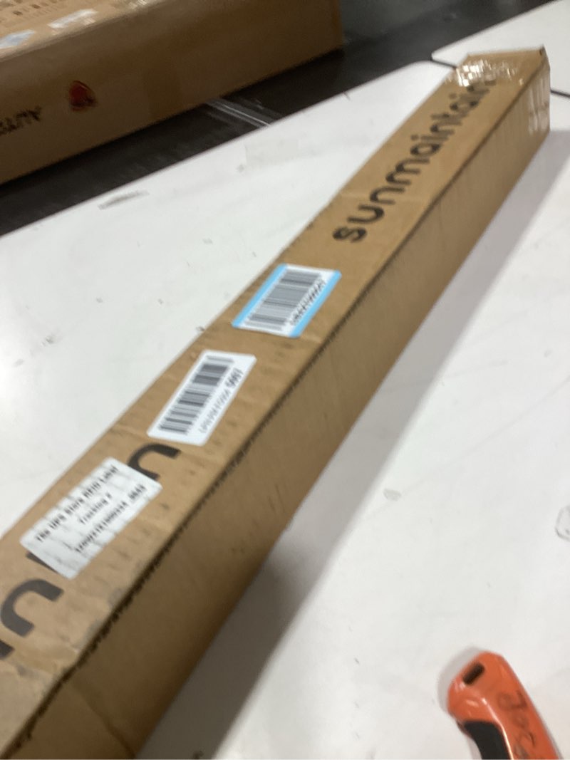 Condition photo showing New/Like New for 36" W x 72" H Cordless Light Filtering Roller Shade for Windows, Free Stop Windows Shades, Thermal Insulated Linen-Style Blinds for Home and Office, Modern Window Blind Color-Matched (White) 36"W x 72"H White