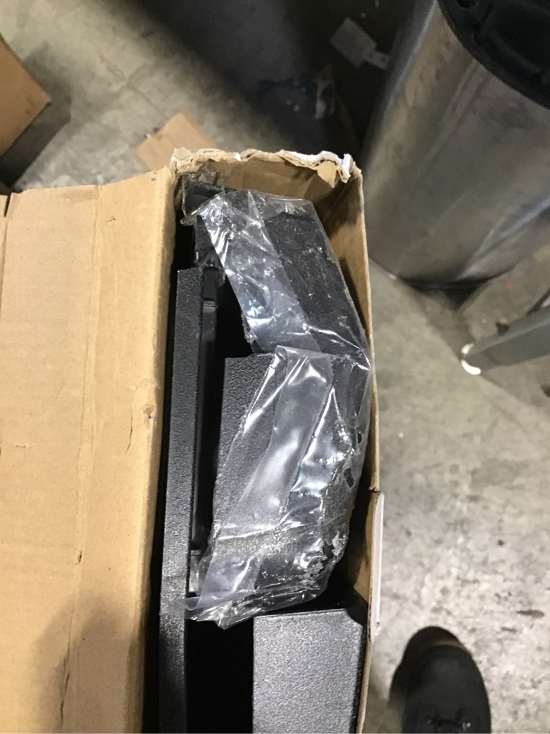 Condition photo showing As Is for Aqueon LED Deluxe Fish Tank Aquarium Full Hood, Black, 30 Inch 30"