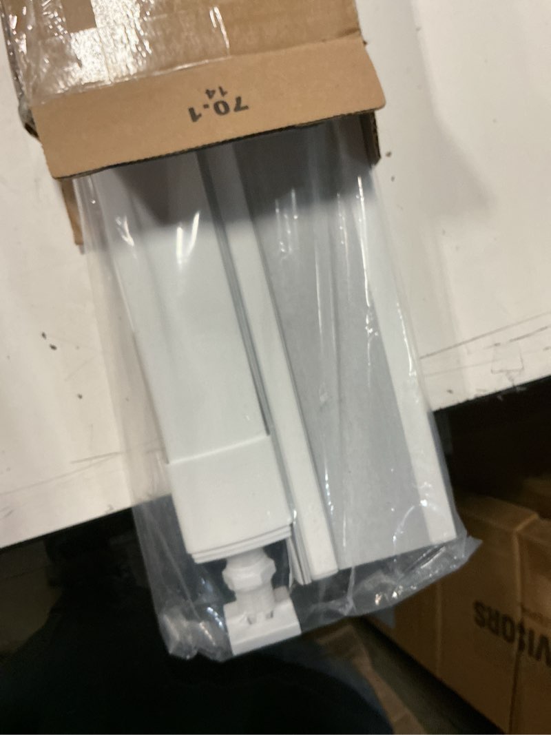Condition photo showing Good Condition for lazblinds no tools no drill cordless cellular shades, top down bottom up (tdbu) honeycomb shades for home, blackout light blocking thermal insulation blinds for windows, 28" w x 64" h, white blackout - white 28" w × 64" h