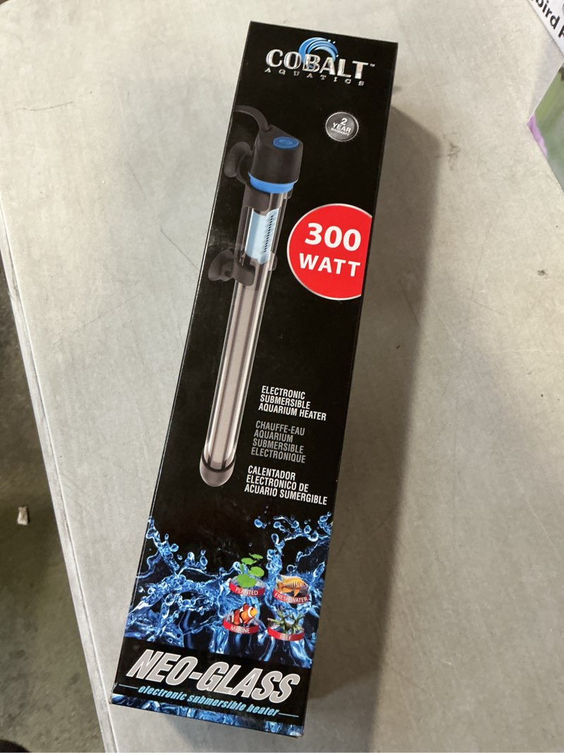 Condition photo showing New/Like New for 478430 300W Cobalt Neo-Glass Submersible Aquarium Heater