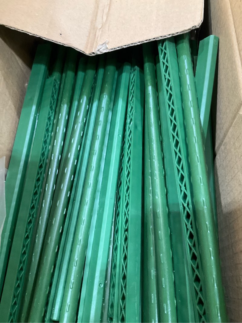 Condition photo showing Good Condition for 8pcs tomato cages for garden, tomato trellis for raised garden bed, 51.2" tall cage plant support for pots, gardening supplies trellis for climbing plants (8pcs?high: 51.2 inch)