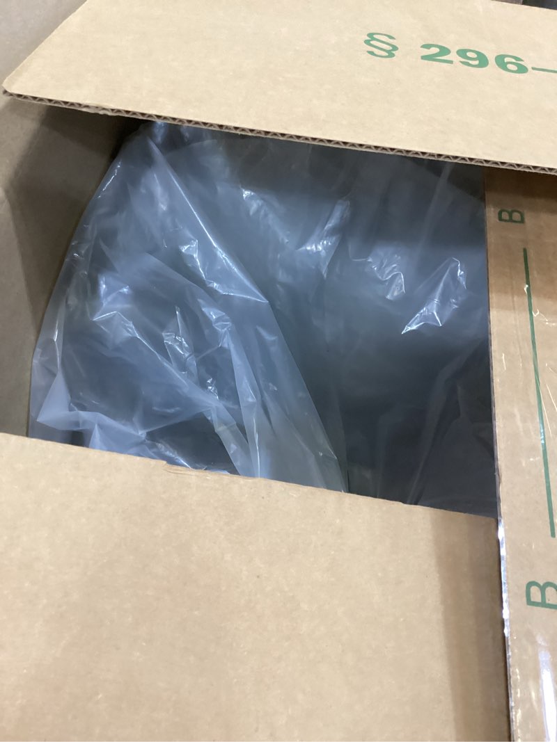 Condition photo showing Good Condition for iris usa corner cat litter box enclosure with scoop, small cat litter box with lid, corner litter box enclosure for kittens to medium sized cats, odor defensive hooded litter tray, dark gray corner enclosed