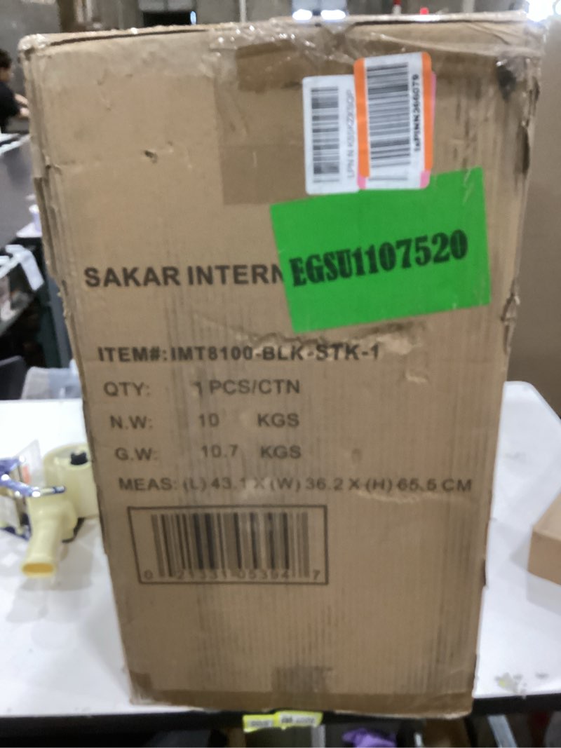 Condition photo showing As Is for Altec Lansing SoundRover 75 Wireless Speaker 75W Bluetooth Speaker with a Long Lasting 10 Hour Battery, 50 Foot Range, Multi LED Party Modes, True Wireless Pairing, Bonus Microphone