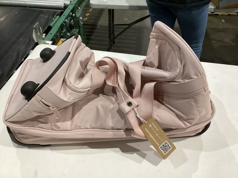 Condition photo showing Good Condition for Item similar)))))BAGSMART 4-IN-1 Gym Bag for Women Men, TSA Lightweight Duffle Bag for Travel with Shoe Compartment & Wet Pocket, 22L/30L/38L Tactical Backpack with 40oz Water Bottle Holder G-Light pink