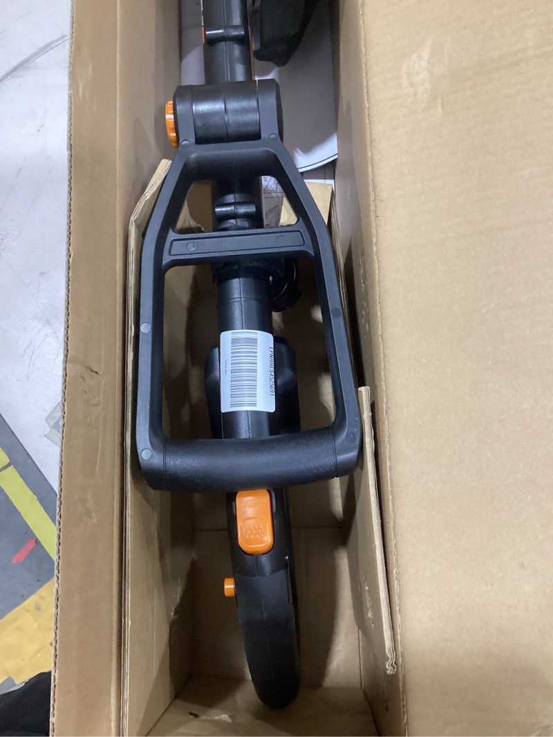 Condition photo showing Good Condition for worx cordless string trimmer & lawn edger, 12'' electric weed wacker with 5.5 lbs, 20v weed eater with 90° pivoting head, battery & charger included, wg170.2 20v string trimmer(2ah battery included)