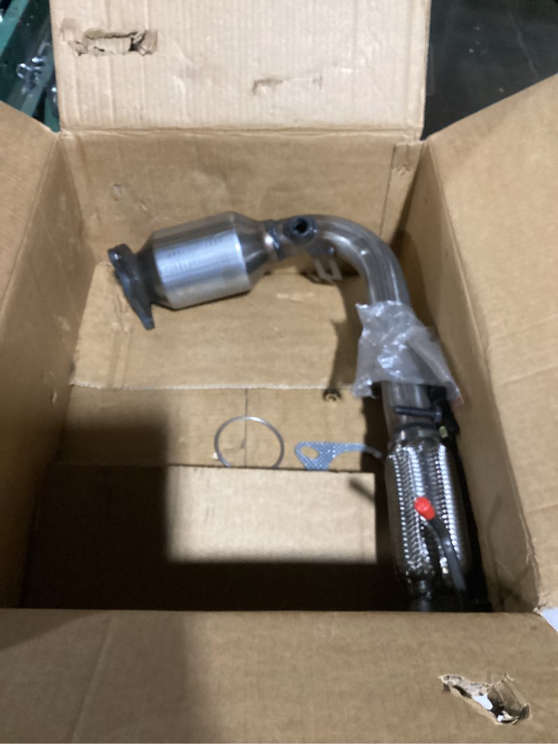 Condition photo showing As Is for High Flow Front Catalytic Converter Kit Direct-Fit Chevy & GMC Models - Captiva Sport 2012-2015 Equinox 2010-2017 Terrain 2010-2017 - L4 2.4L/679-544