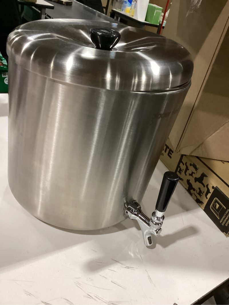 Condition photo showing Good Condition for Similar to GLACIER FRESH 2.25G Stainless Steel Countertop Water Filtration System, Gravity-Fed with Elarisey™ Filtration Technology, Reduces Heavy Metals, PFOA & PFOS, and Meets SGS Standards