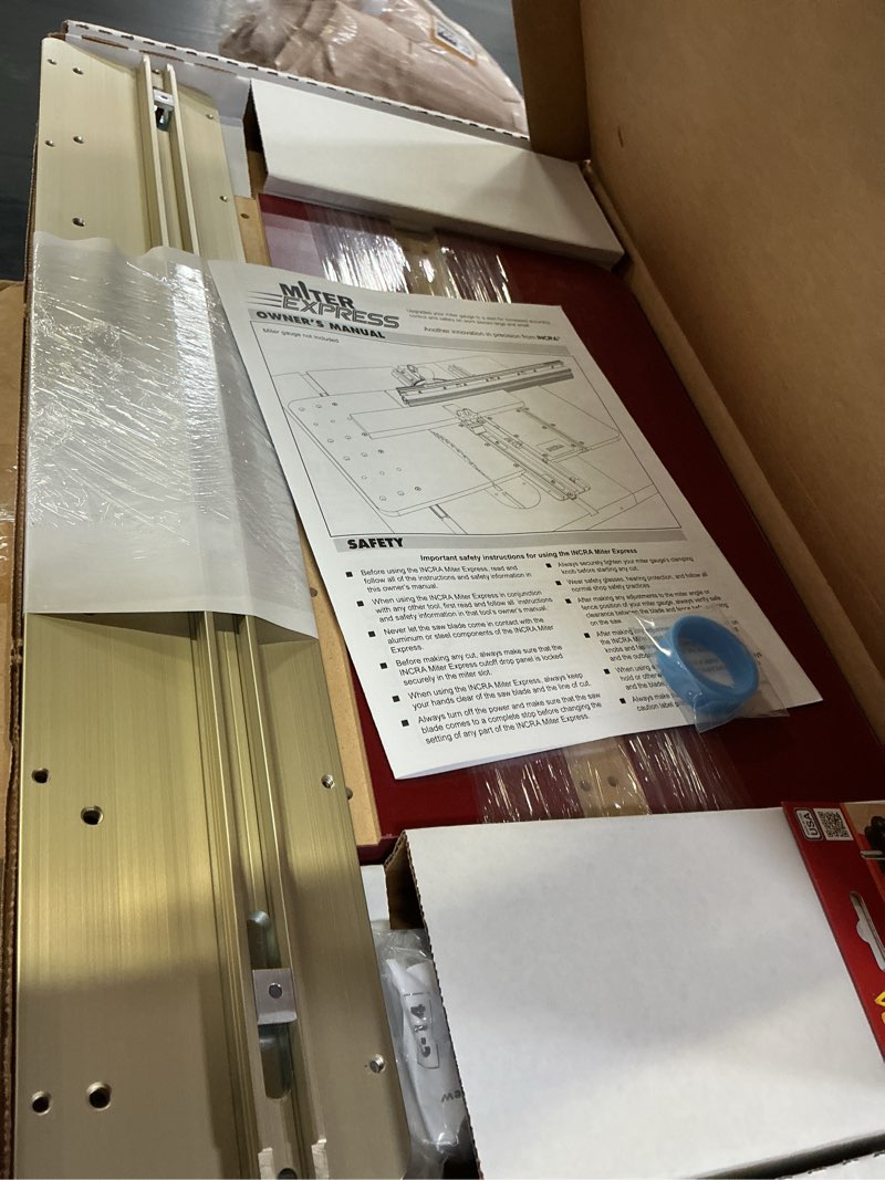 Condition photo showing Good Condition for incra miterexpress miter express