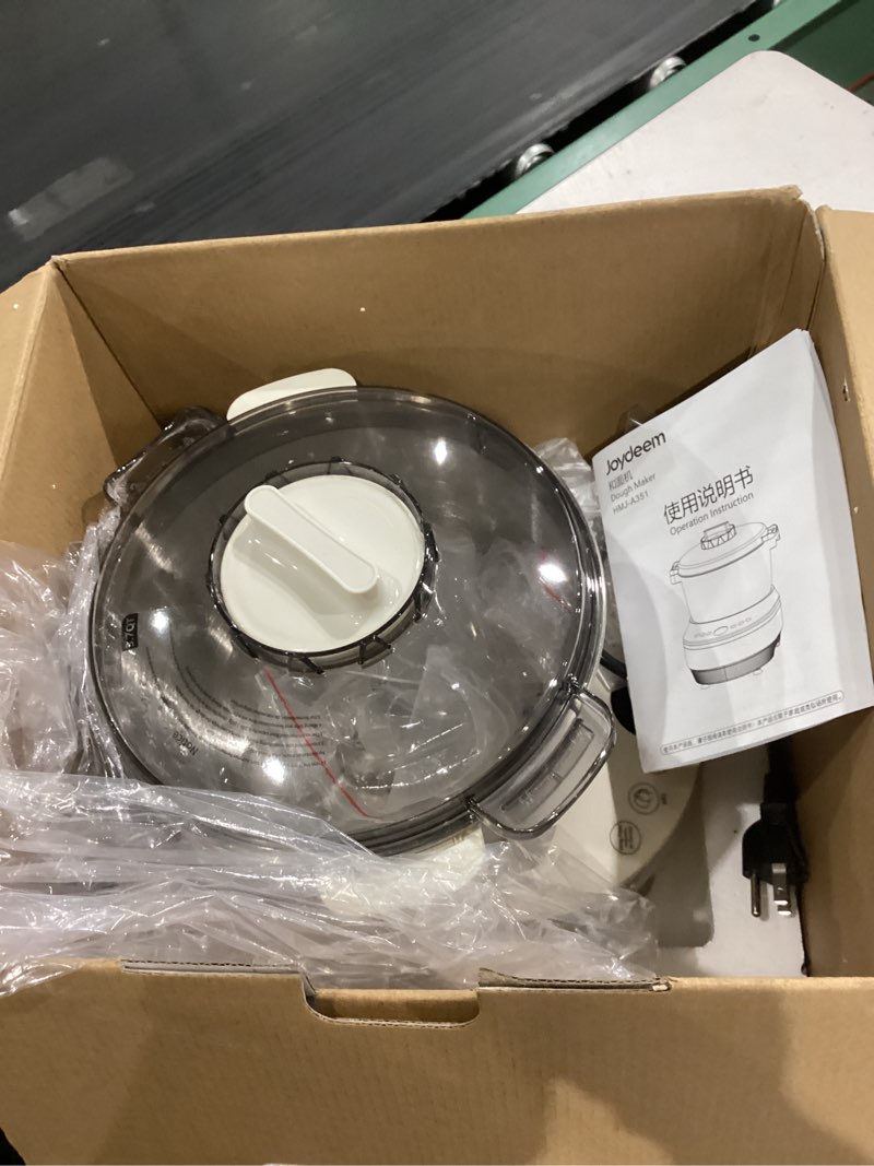 Condition photo showing Good Condition for joydeem hmj-a351 200w electric dough maker with ferment (3.7 qt/3 liters)