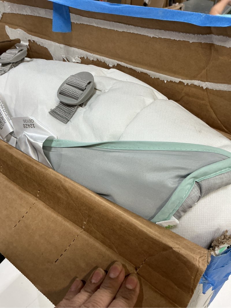 Condition photo showing As Is for ingenuity keep cozy 3-in-1 grow with me vibrating baby bouncer, seat & infant to toddler rocker, vibrations & -toy bar, 0-30 months up to 40 lbs (weaver)