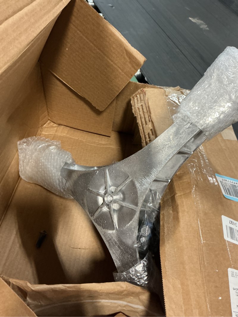 Condition photo showing As Is for dc97-17004b washer flange shaft assembly compatible with samsung washing machine, with dc60-40137a spider hex bolt (6 pack) replace dc97-17004a dc97-17004e ap5800144 4000061