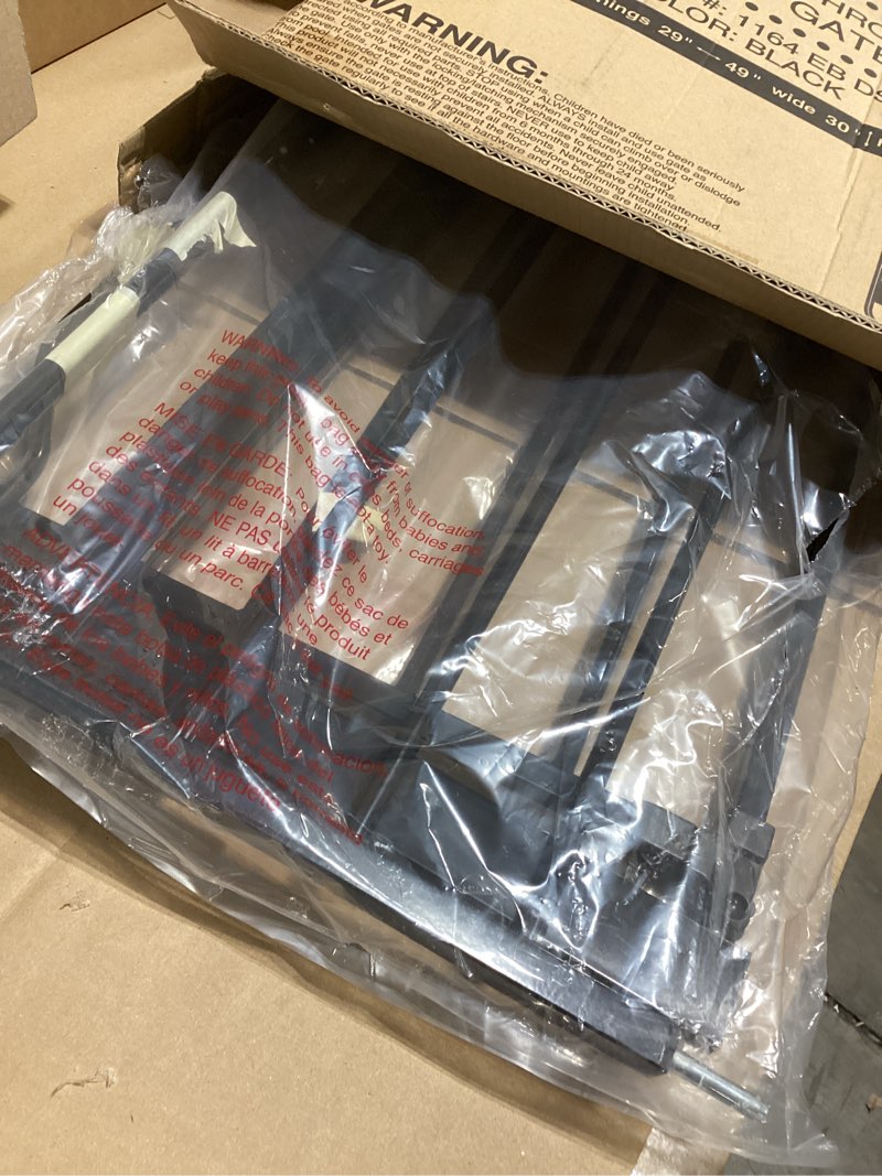 Condition photo showing New/Like New for REGALO EXTRA WIDE SAFETY GATE Black 29-49"W x 30"H