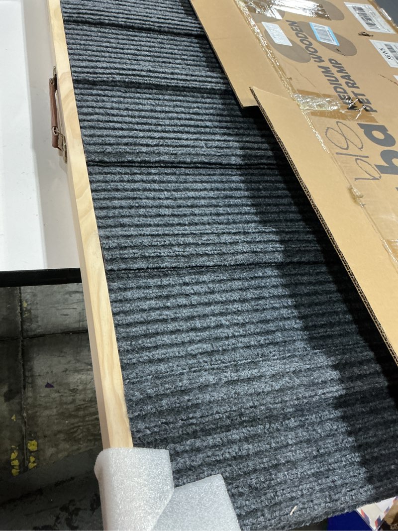 Condition photo showing New/Like New for Dog Ramp for Bed & Couch for Small & Medium Dogs - Joint-Friendly, Anti-Slip, Adjustable, Odor-Free, Up to 70 lbs Up to 70 lbs-Indoor