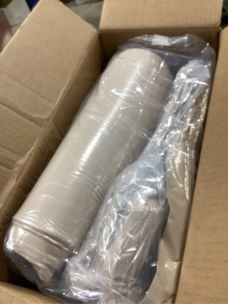 Condition photo showing New/Like New for unikome outdoor chair cushions set of 4, water resistant patio seat cushions with ties for outdoor furniture, high-density foam, uv & fade resistant, piped edge – 19" x 19" x 3", beige 19" w x 19" d x 3" h 01 beige 4