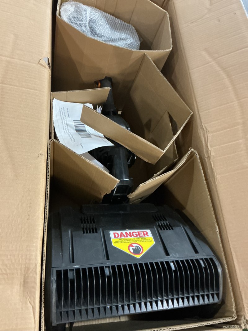 Condition photo showing Good Condition for WORX Nitro 40V 12'' Cordless Snow Shovel, Electric Snow Thrower for 4-Car Driveway, Snow Removal with Brushless Motor & 2 Speed Control, 2 × 4.0 Ah Batteries and Charger Included, WG460