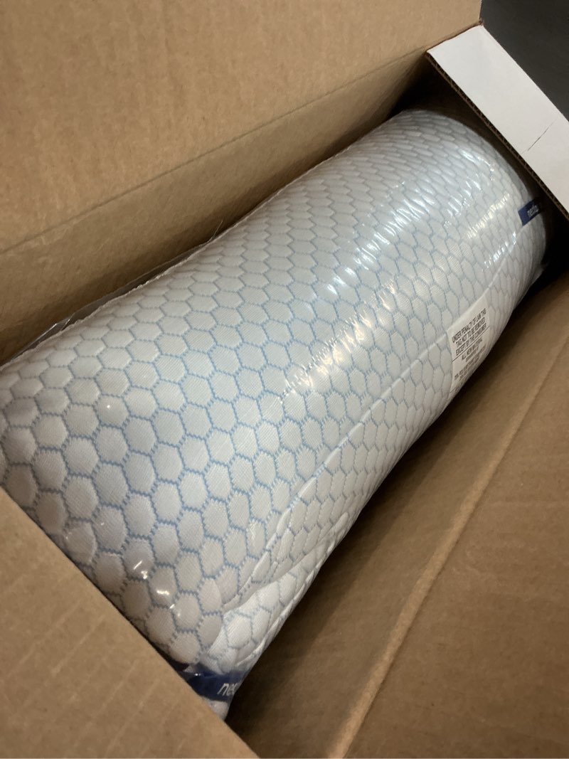 Condition photo showing Good Condition for nectar tri-comfort cooling pillow - adjustable firmness & support - cooling cover - pressure relief - helps reduce neck pain - premium memory foam & microfiber down alternative standard