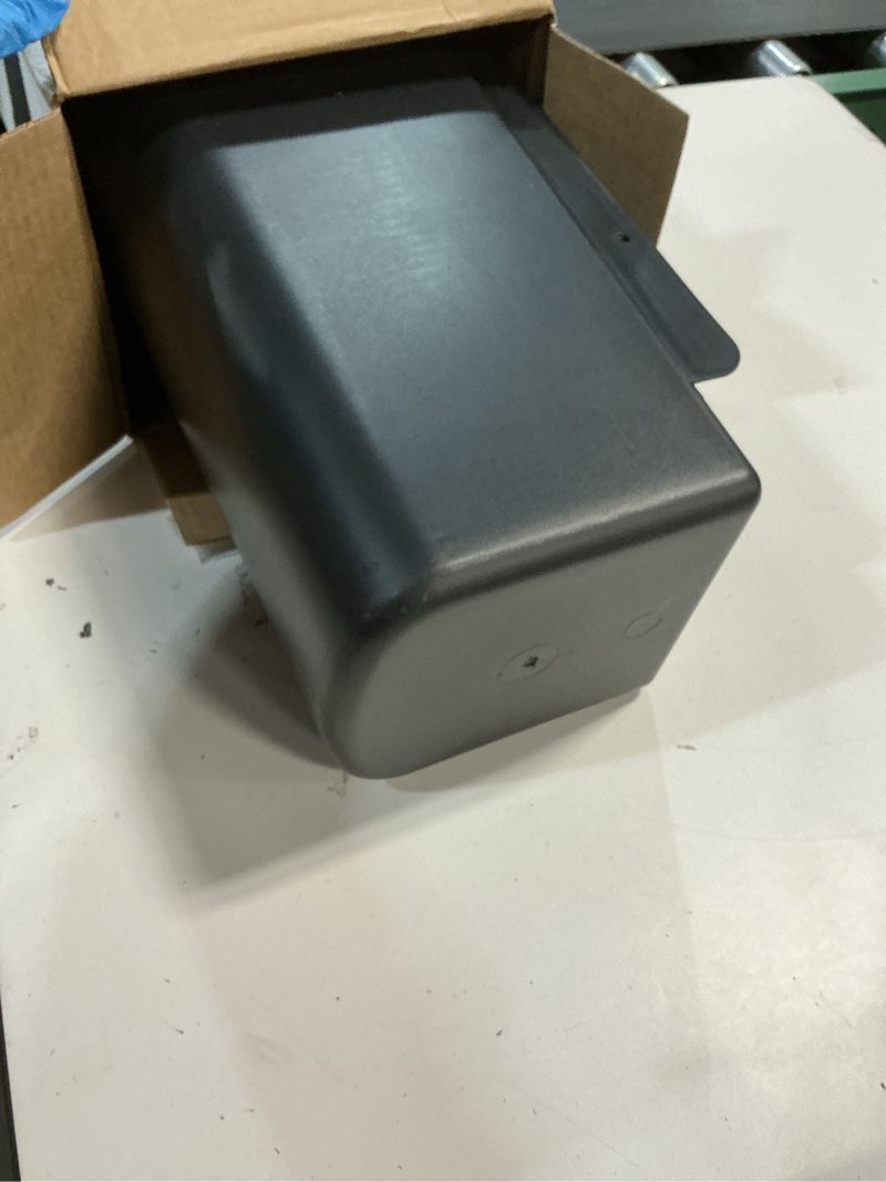 Condition photo showing Good Condition for Architectural Mailboxes Parsons Medium Capacity, Plastic Post Mount Mailbox, Black