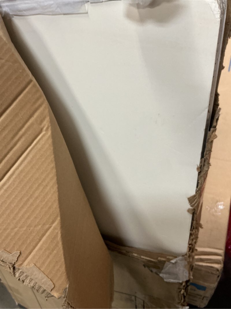 Condition photo showing As Is for Art3d 10-Pack Smooth Drop Ceiling Tile 2ft x 4ft - Fire-Rated, Waterproof, Reusable - Premium PVC, No Sag and Breakage - Cover 80 Sq. Ft, White 24*48 White 10