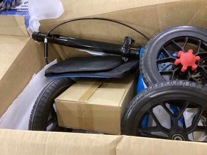 BlessReach All Terrain Steerable Knee Scooter Crutch Alternative?Deluxe Medical Scooter Double Handb