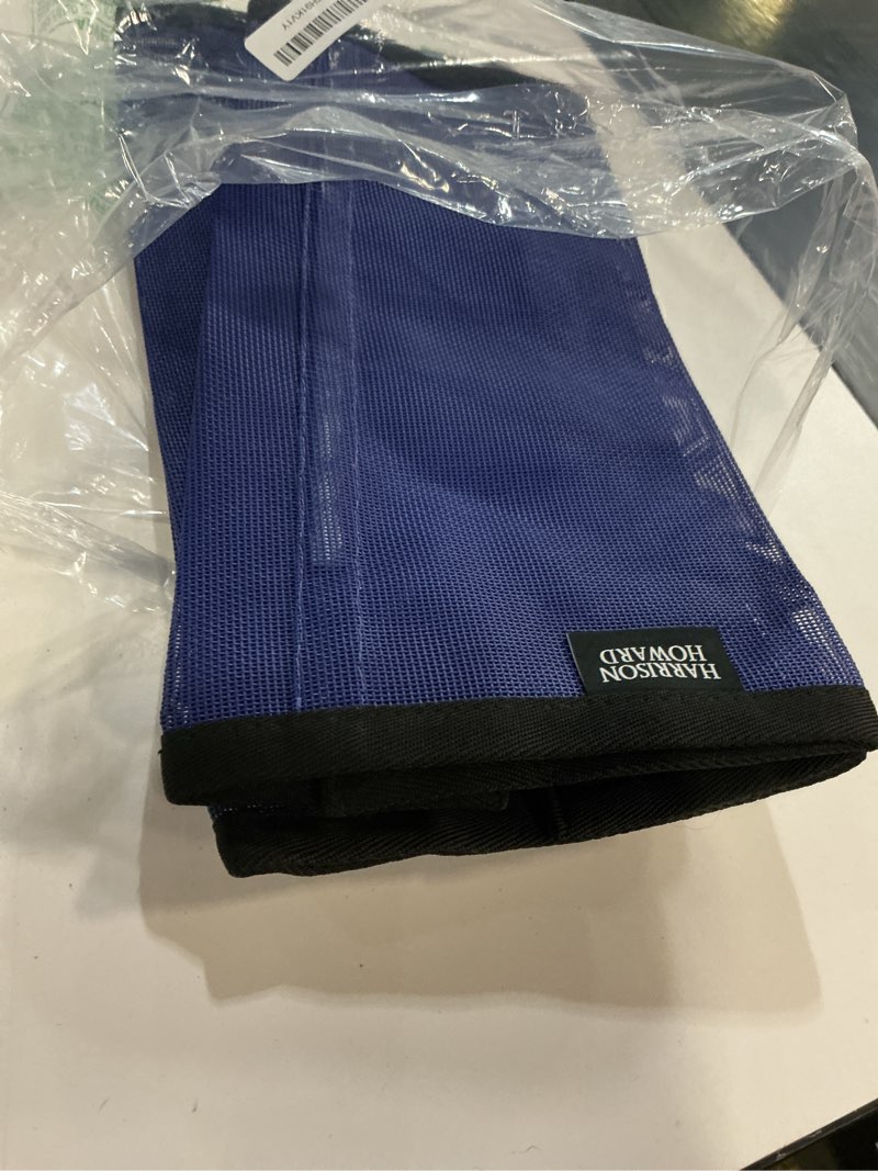 Condition photo showing Good Condition for harrison howard loose fitting fly boots uv-protective extra tough mesh ventilated four fasteners stay-on design protect horse legs & stomp-reducing set of 4 deep navy large large deep navy