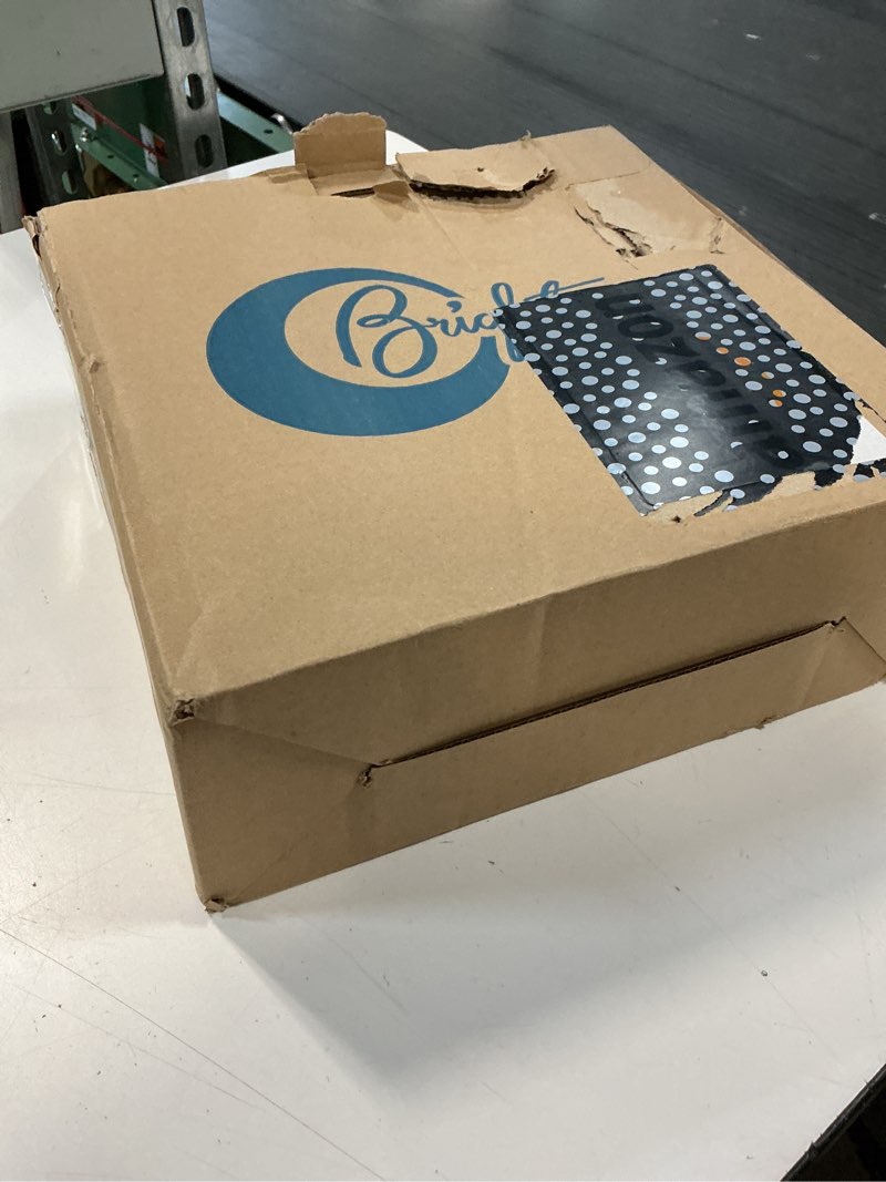 Condition photo showing New/Like New for o’bright ted - drum shade standing lamp, pull chain switch, e26 socket, modern minimalist design, simple floor lamp for living room, bedroom, office, antique brass