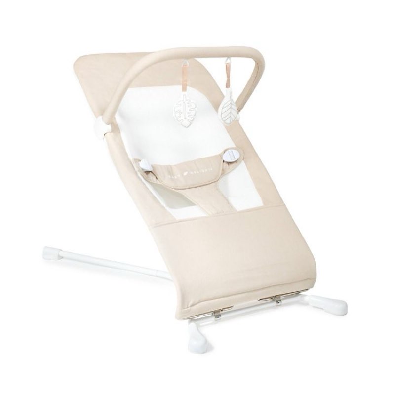 baby delight highland organic portable baby bouncer