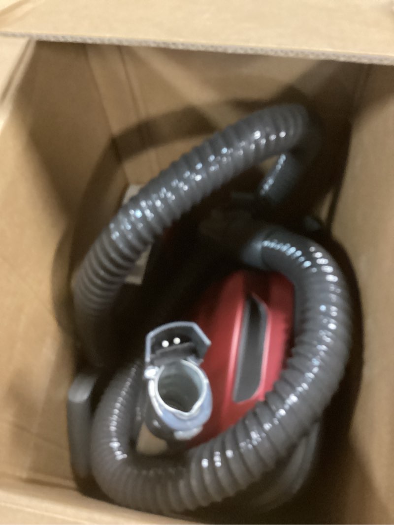 Condition photo showing As Is for Kenmore 81414 Bagged Canister Vacuum Cleaning Tools, 400 Series + Telescoping Wand, Red