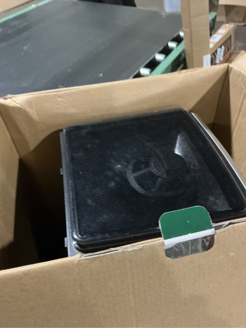 Condition photo showing As Is for Cuisinart Coffee Maker, Custom Grind and Brew Single Cup Coffee Maker, 6 Cup Sizes, Built-in Stainless Steel Burr Mill, Adjustable Strength, Grind Control and Over Ice Feature, Easy Cleaning, DGB-30