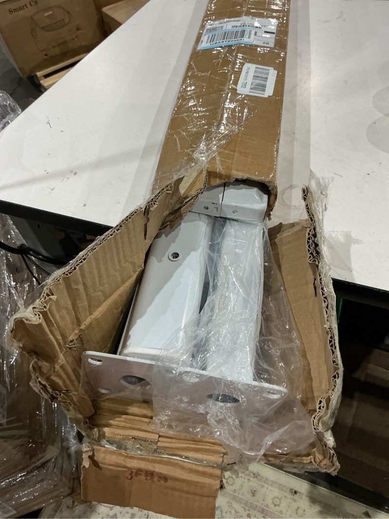 Condition photo showing Good Condition for metty metal hand rails for outdoor steps?3 steps stair handrail & indoor stair railing kit?railings for outdoor steps for fence & outdoor steps white-straight 3 step 1