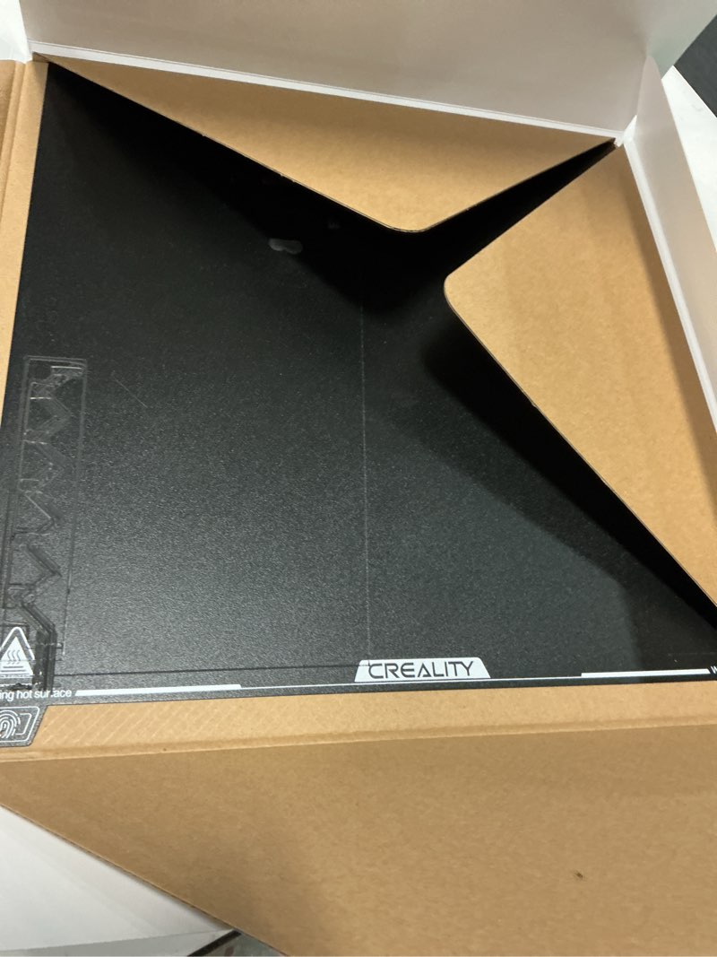 Condition photo showing Good Condition for creality k2 plus epoxy resin build plate, excellent adhesion, high flatness high strength and wear resistance
