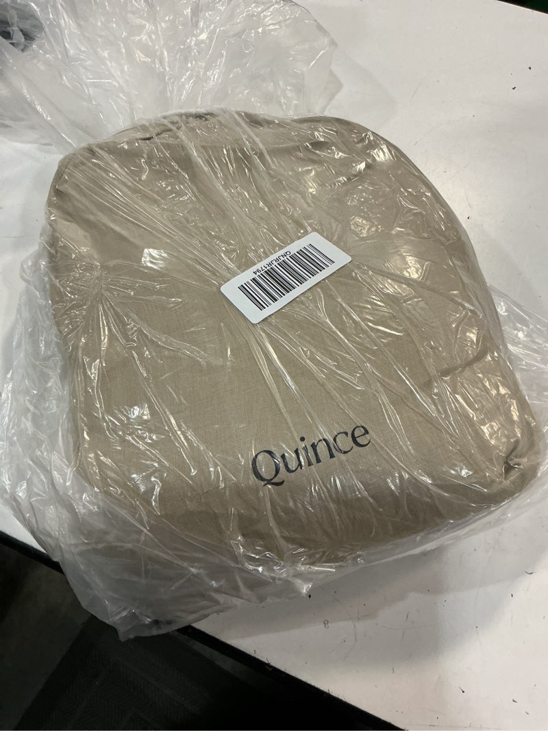 Condition photo showing Good Condition for quince european linen duvet cover, full/queen, toffee