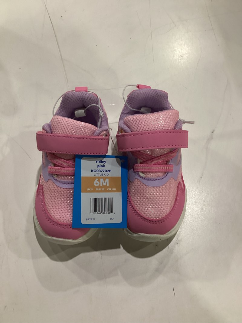 Condition photo showing As Is for similar to**** stride rite srt velocity (toddler) 6 toddler metallic pink