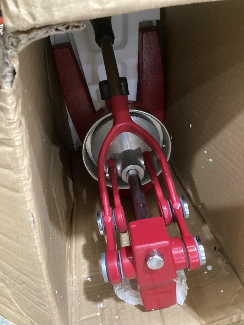 Condition photo showing Good Condition for co-z hand press juicer machine, manual orange juicer and professional citrus juicer for orange juice pom lime lemon juice, commercial lemon squeezer and orange crusher, easy to clean, red