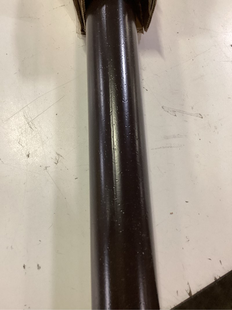 Condition photo showing Good Condition for 1 pack 1.5'' dia umbrella replacement lower pole, heavy steel patio umbrella bottom pole replacement, 1.7 mm thickness, no bullet buckle outdoor brown 33.5''