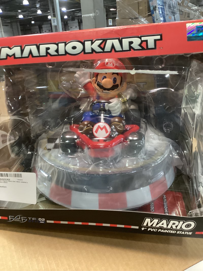 Condition photo showing Good Condition for First 4 Figures Mario Kart: Mario Collector's Edition Statue