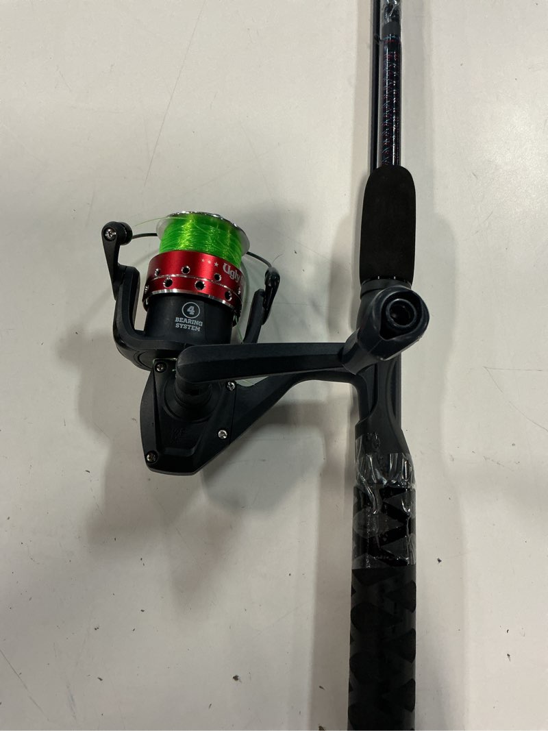 Condition photo showing As Is for ugly stik 50th anniversary 6'6" medium spinning combo with 35 size reel