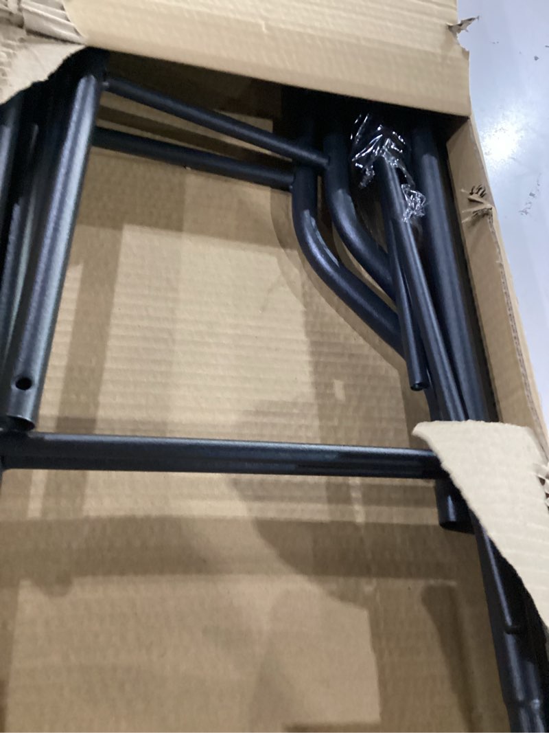 Condition photo showing Good Condition for 3-tier over the toilet storage, freestanding metal bathroom shelves, above toilet storage rack with hooks and paper holder, space-saving, for bathroom restroom laundry, black iron stand black three layers wrought iron black 3 layers