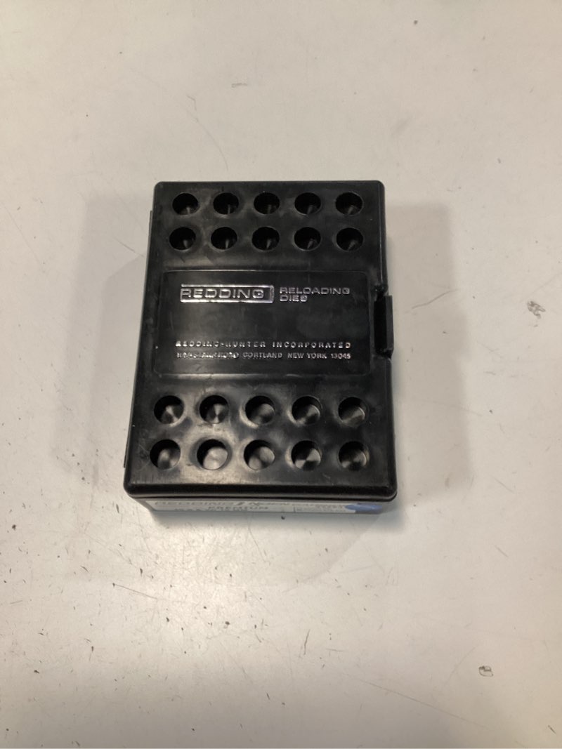 Condition photo showing Good Condition for Redding Premium (Metric) Handgun Die Set - 40 S&W / 10MM Auto