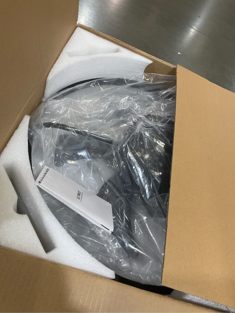 Condition photo showing Good Condition for AHAWILL Low Profile Ceiling Fans with Lights,19.7" Flush Mount Ceiling Fan with Remote,Reversible,Noiseless,Dimmable,Black Fandelier Chandelier Ceiling Fan for Bedroom.