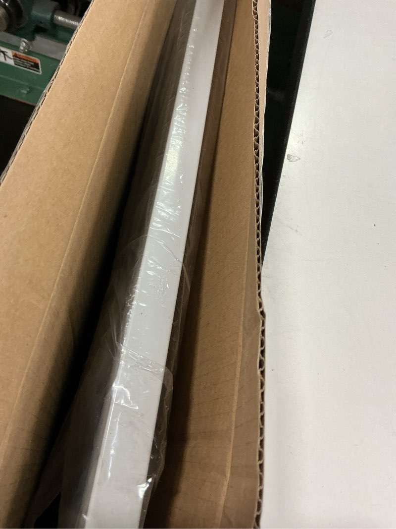 Condition photo showing Good Condition for Narrow Baby Gate 24 Inch for Small Dogs - White Tension Indoor Safety Auto Close Walk Through Metal Gate for House Doorways Stairs (24.02"-27.56"/61-70CM) 24.02"-27.56"/61-70CM White