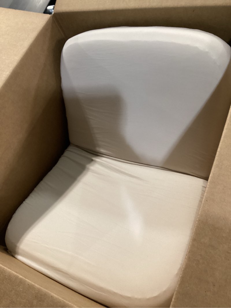 Condition photo showing As Is for HighBeds Cervical Neck Pillow for Memory Foam – Soft Ergonomic Side Sleeper Pillow for Neck Pain Relief, Ice Silk Zipperless Pillowcase, Eco-Friendly and Durable Material Light Beige 