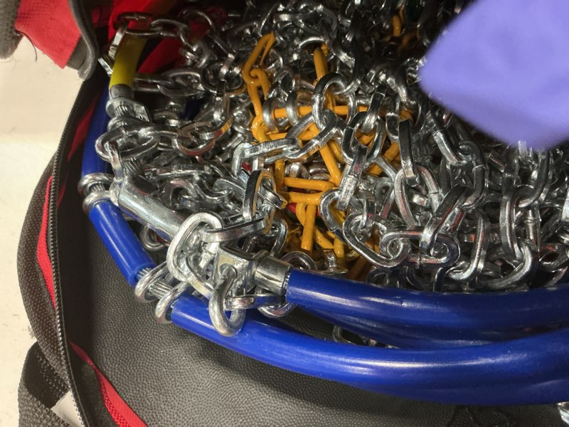 Condition photo showing Good Condition for Snow Chains, 16mm Thickened...s, and SUVs, set of 2(4WD-80) 