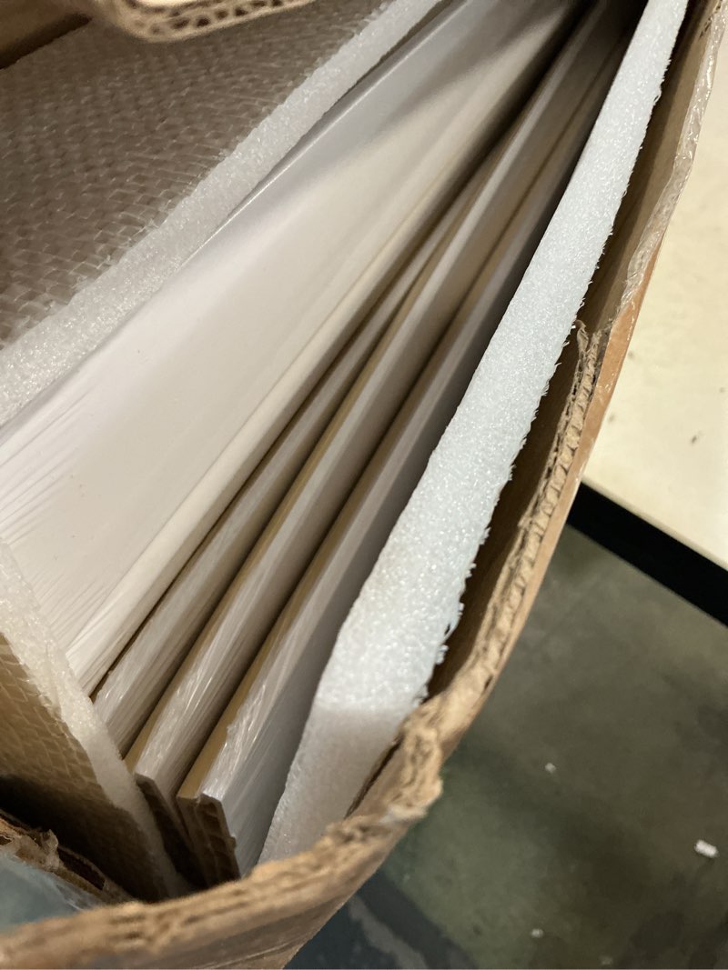 Condition photo showing Good Condition for Wall Baseboard Molding Trim,8-Pack of 48 x 3.27 Inch,Peel and Stick High Impact Finish Molding Panel
