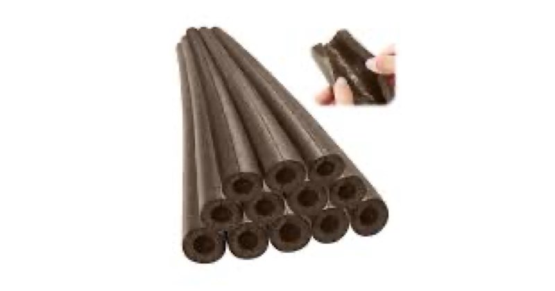 Amylove 12 Pcs 3.3 Feet Foam Pipe Insulation Foam Tube Insulating Water Pipe Pool Swim Noodles Heat 